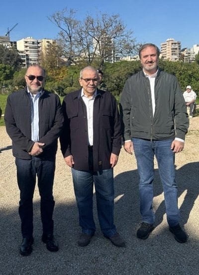 سلام يتحدث عن تطوير مساحة خضراء في بيروت (صور)