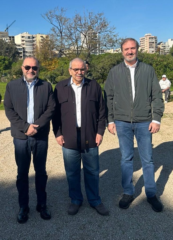 سلام يتحدث عن تطوير مساحة خضراء في بيروت (صور)