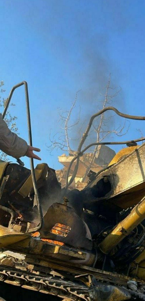 في عيتا الشعب... مسيّرة إسرائيلية تستهدف حفّارة