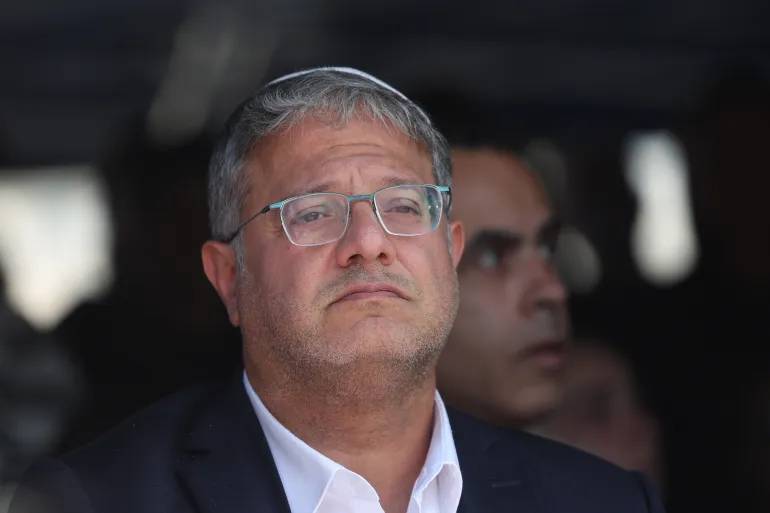 موقف بن غفير من التحركات الاحتجاجية في إيران