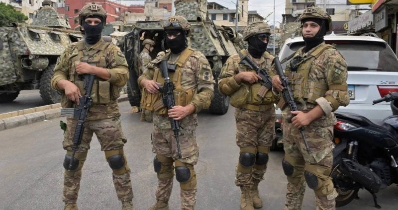 مداهمة للجيش في برالياس… توقيف نازحين دخلوا خلسة