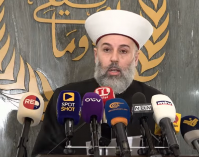 مجلس المفتين: السلاح يجب أن يكون بيد الدولة فقط