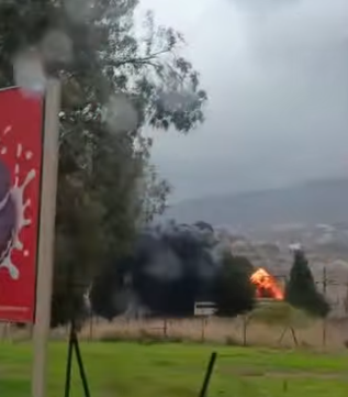 بالفيديو: حريق يثير الذعر… هذا ما حصل في البداوي!