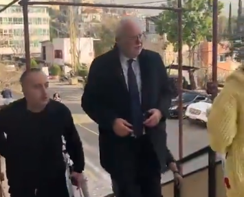 زيارةٌ مفاجئة لنصار إلى قصر العدل في بعبدا… واجتماعٌ خلف الأبواب المغلقة (فيديو)