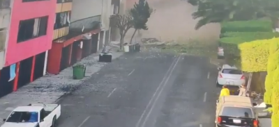 انفجار يهزّ مكسيكو… وكاميرات المراقبة توثّق اللحظة (فيديو)