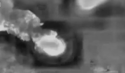 بعد سلسلة الغارات... الجيش الاسرائيلي يعلن استهداف فتحات أنفاق لحزب الله (فيديو)