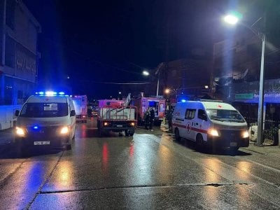 وفاة مسن اختناقاً إثر حريق داخل شقة في حلبا (صورة)