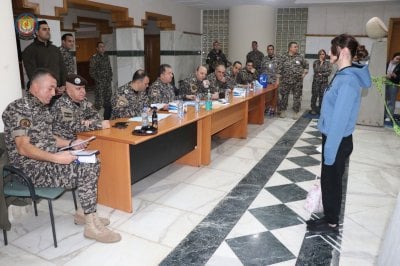 لاوندس يشرف على المرحلة الثانية من اختبارات مأمور متمرّن