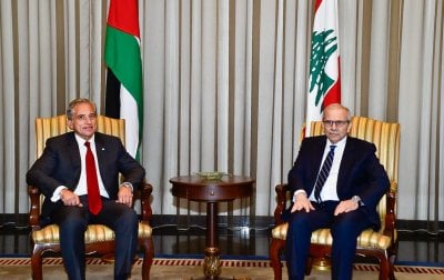 رئيس الوزراء الأردني من بيروت: تعاوننا مع لبنان إلى توسّع (صور)