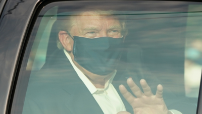 جسم مشبوه يفرض تغيير خط سير موكب ترامب