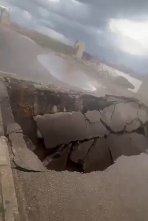 جسر العريضة ينهار مجددًا… الشريان الحدودي بين لبنان وسوريا خارج الخدمة