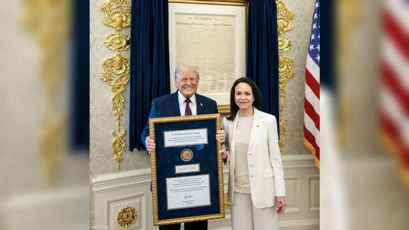 ميدالية نوبل في البيت الأبيض… إشادة من ترامب وخطوة مثيرة للجدل