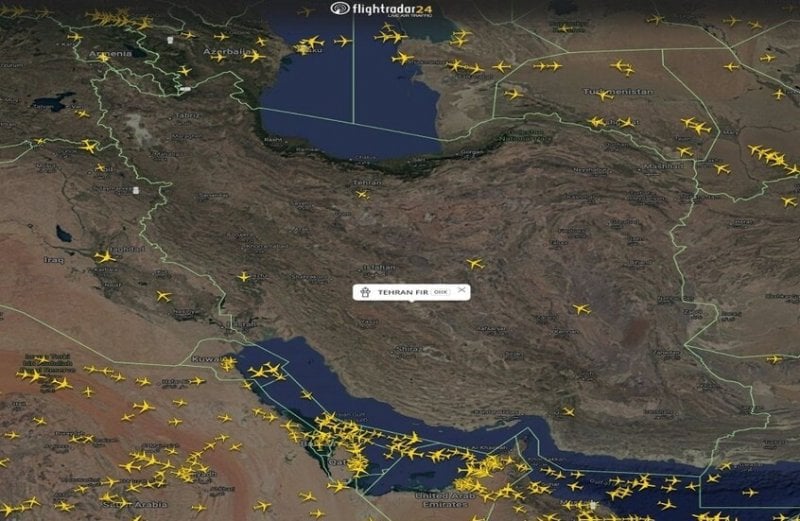 بعد ساعات من الإغلاق… طائرات تعود تدريجيًا إلى سماء طهران