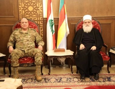 من الحكومة إلى الجيش: أبي المنى يبحث التطورات والهموم العامة