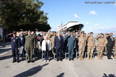 في مرفأ بيروت… تسلّم هبة يونانية لدعم 