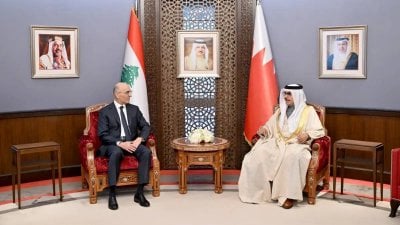 الحجار من البحرين: تعزيز التعاون الأمني أولوية مشتركة