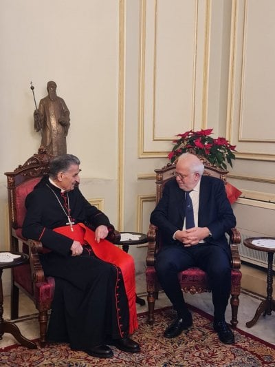 وزير العدل من بكركي: القضاء انطلق رغم الظروف الصعبة