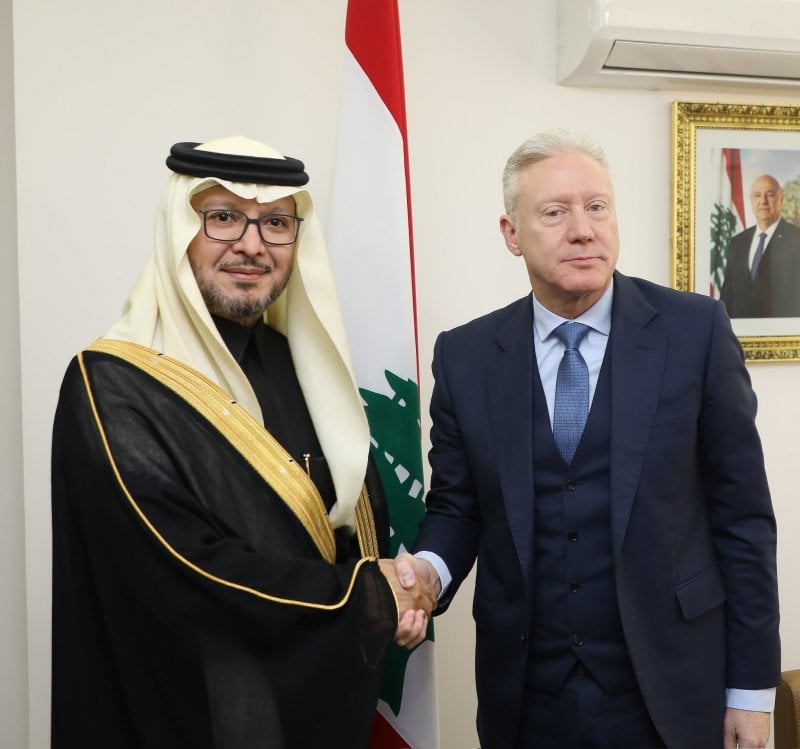 رسالة دعم من الرياض… بخاري يؤكد وقوف المملكة إلى جانب لبنان