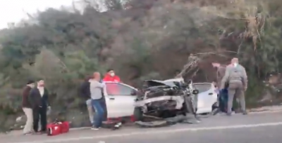 قتيل في حادث سير مروّع على أوتوستراد الهري–شكا (فيديو)