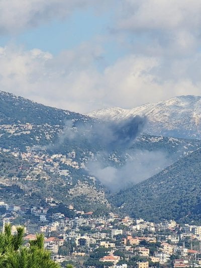 بنى تحتية ومنشآت عسكرية… إسرائيل تكشف أهداف غاراتها على الجنوب 