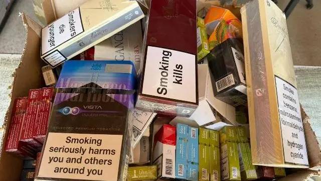 مداهمات في الصويري ومجدل عنجر… "الريجي" تضبط تبغًا مهرّبًا ومزوّرًا (صور)