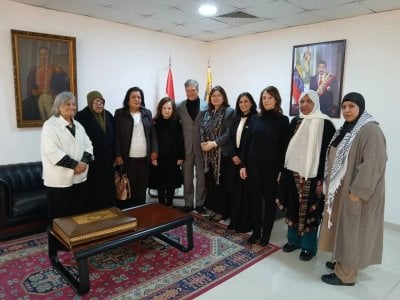 تضامنًا مع فنزويلا وكوبا… وفد نسائي لبناني–فلسطيني يزور السفارتين في بيروت