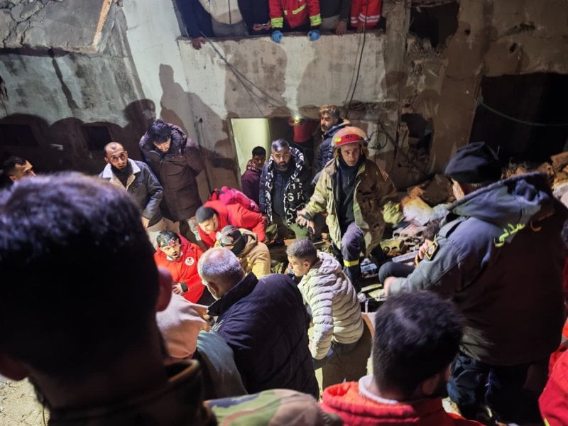 عقب حادثة انهيار مبنى القبة… بيان توضيحي من الدفاع المدني!