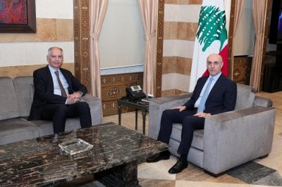 تحضيرات مؤتمر باريس… الحجار وماغرو يبحثان دعم الأجهزة الأمنية