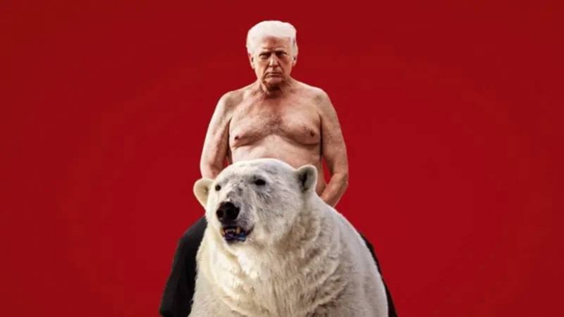 غلاف "الإيكونوميست" يثير العاصفة: ترامب على دبّ غرينلاند