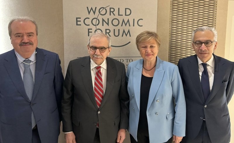 إيجابية في لقاء سلام وجورجيفا بدافوس… وبعثة صندوق النقد إلى بيروت قريبا