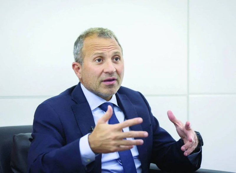 "توريط لبنان بدمار جديد جريمة"... باسيل ينتقد الحزب