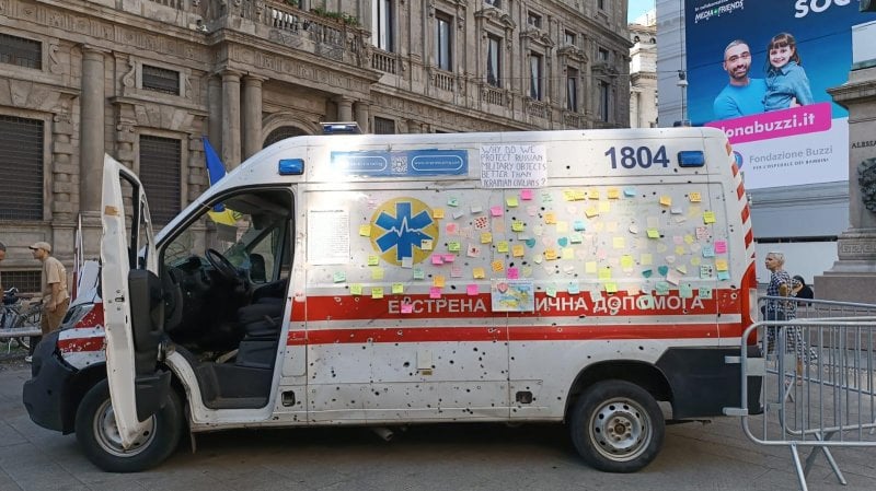 هجوم بطائرة مسيّرة على سيارة إسعاف روسية… وهذا هو مصير الطاقم الطبي