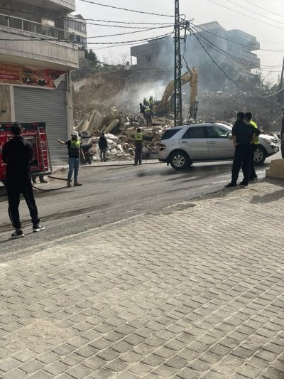 الجيش الإسرائيلي يعلن استهداف آليات لحزب الله في مزرعة العبودية