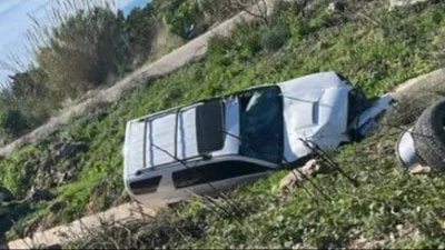 حادث مروّع في عدلون… انحراف سيارتين وسقوط جرحى