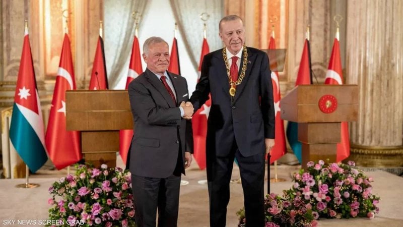 ملفات غزة والقدس وسوريا على الطاولة… خلاصة لقاء الملك عبد الله وأردوغان