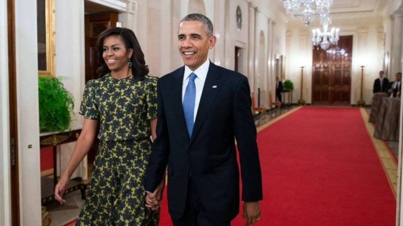 بعد موجة الغضب… ترامب يعلّق على الفيديو المسيء لأوباما وزوجته