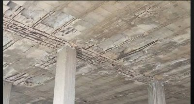 تشققات خطِرة في مبنى سكني… وبلدية القلمون تطلب الإخلاء