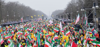 آلاف الإيرانيين في برلين… احتجاجات ضد الحكومة وتضامن مع الشعب