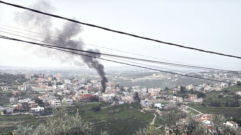 غارة إسرائيلية تستهدف سيارة في يانوح (صور وفيديو)