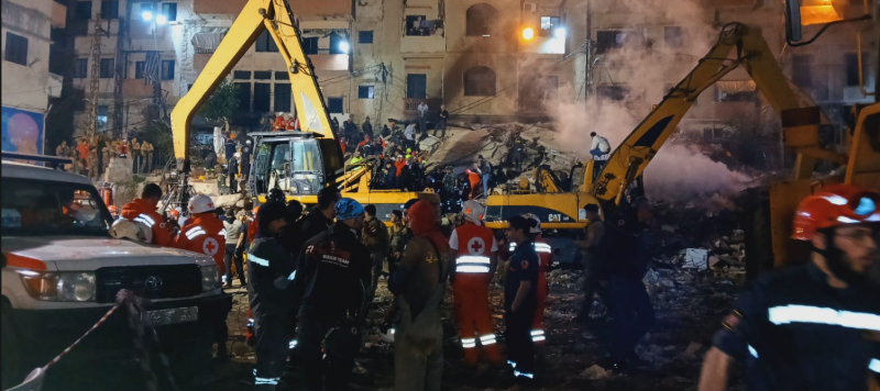 بعد انهيار أربعة مبانٍ... بيان هام من بلدية طرابلس