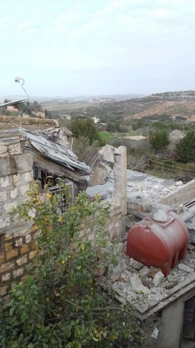 منازل يارون في مرمى الاستهداف… وتحرك دولي ميداني في وادي الحجير (صورة)