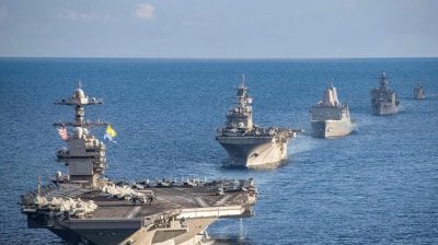 هل انتهت المفاوضات؟ ترامب يدفع بتعزيزات عسكرية ويكشف: تغيير النظام في إيران هو الخيار الأفضل