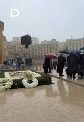 رغم الأمطار الغزيرة… ذكرى الحريري تجمع الداخل والخارج في ساحة الشهداء