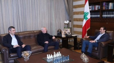 لقاء في بيت الوسط… فرنجية والحريري يشدّدان على الحوار وتجاوز المرحلة الصعبة (صور)