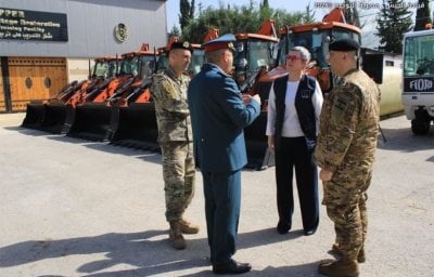 دعم متواصل للمؤسسة العسكرية… الاتحاد الأوروبي يقدّم آليات حفر لـ 