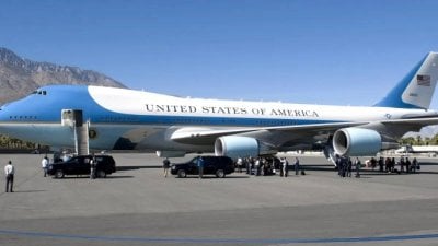 بطلب من ترامب… تغيير ألوان طائرة الرئاسة الأميركية