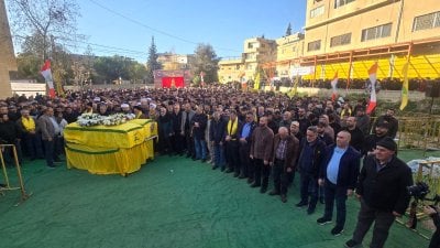 بعلبك تودّع شهيدين في موكب حاشد… قبلان: الدم لا يذهب هدرًا (صور)