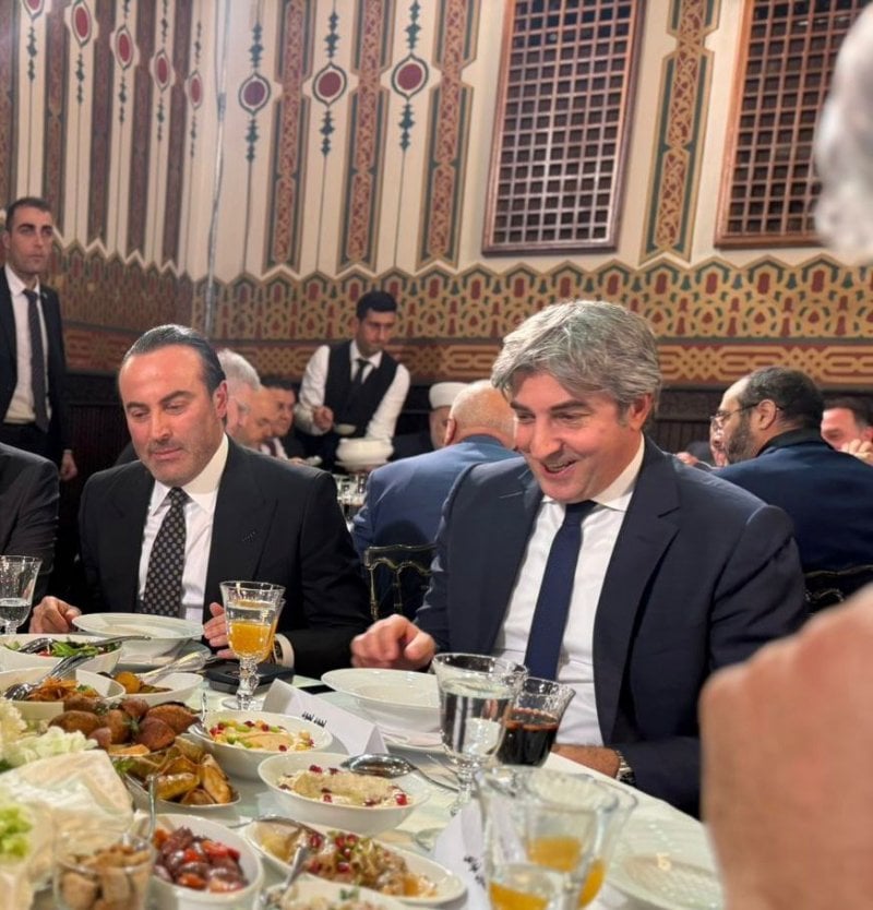 حضور لافت للمحامي مجاهد شندب في إفطار دار الفتوى 