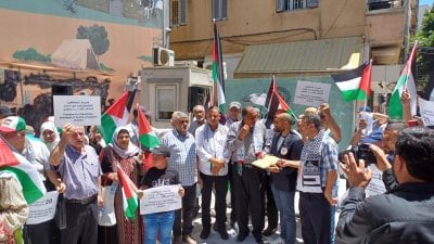 قضية الأسرى إلى الواجهة… اعتصام فلسطيني يطالب بتحرّك دولي عاجل