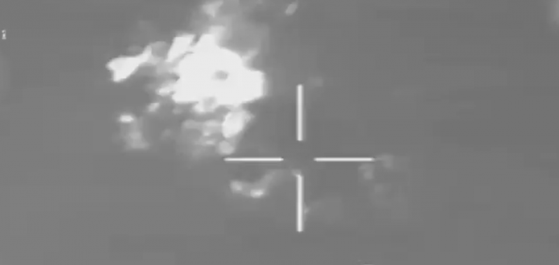 بالفيديو... الجيش الإسرائيلي ينشر مشاهد من غارات بعلبك 